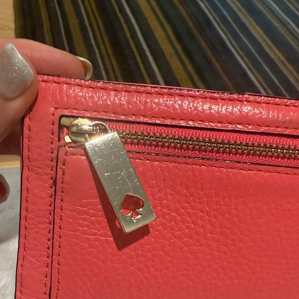Kate Spade Pink Leather Wallet - Picture 5 of 7